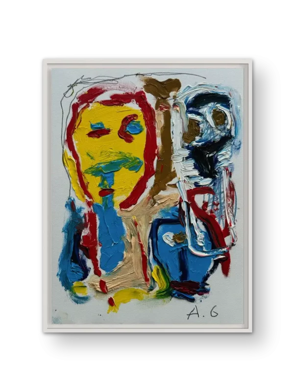 Oil on paper 002