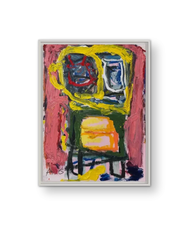 Oil on paper 003