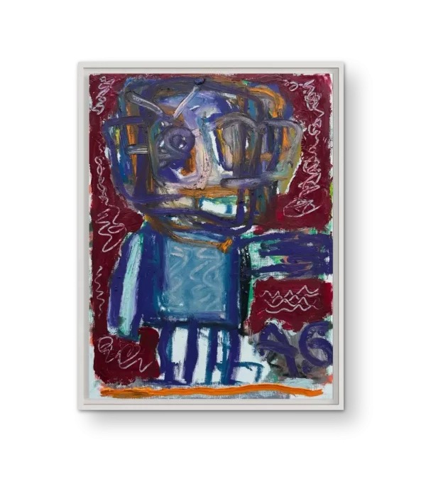 Oil on paper 007